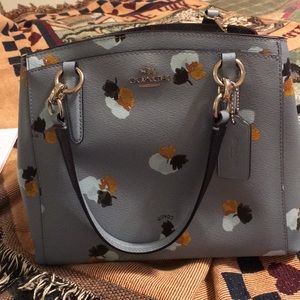 Coach Satchel with new floral design